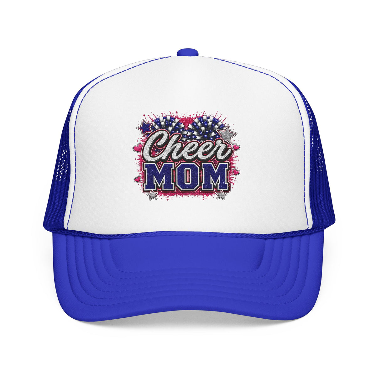 Cheer Mom Trucker Hat Foam  Cap
