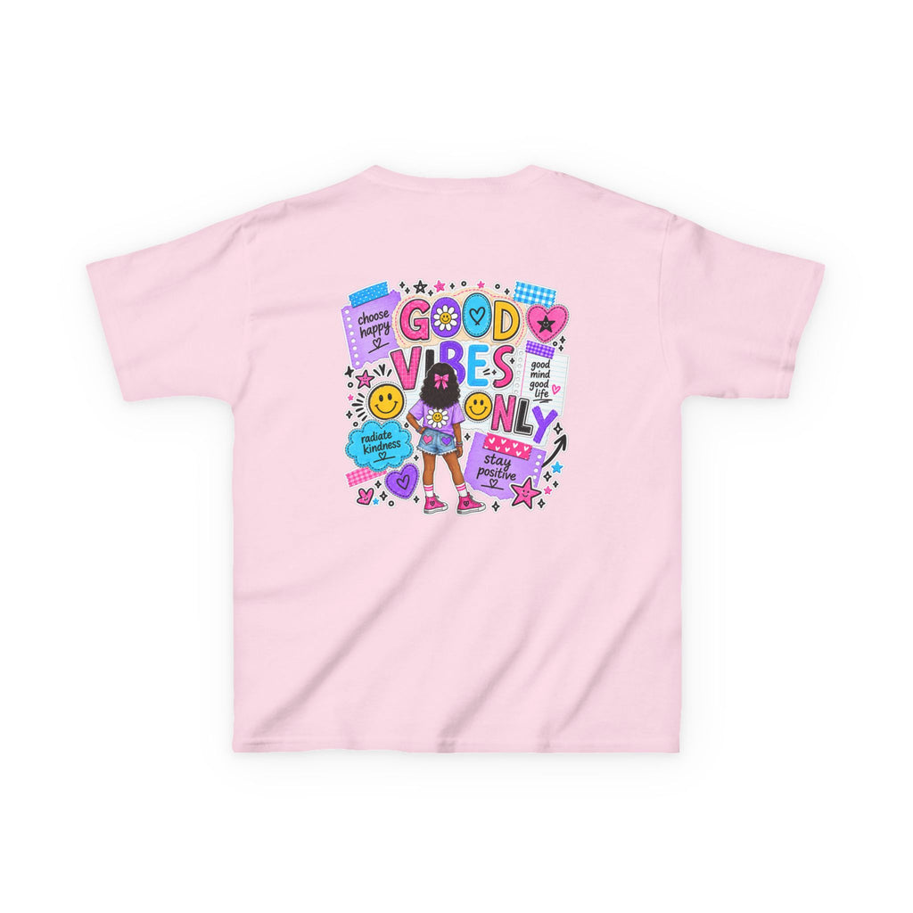 Good Vibes Only Heavy Cotton Kids T-Shirt