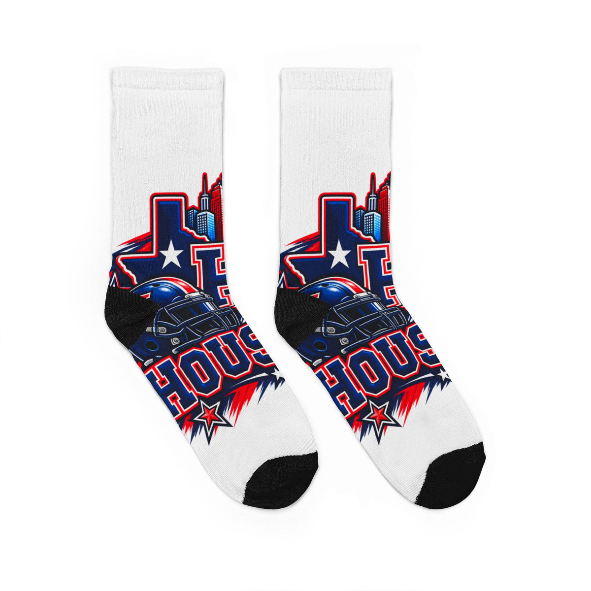 Houston Unisex Padded Crew Socks