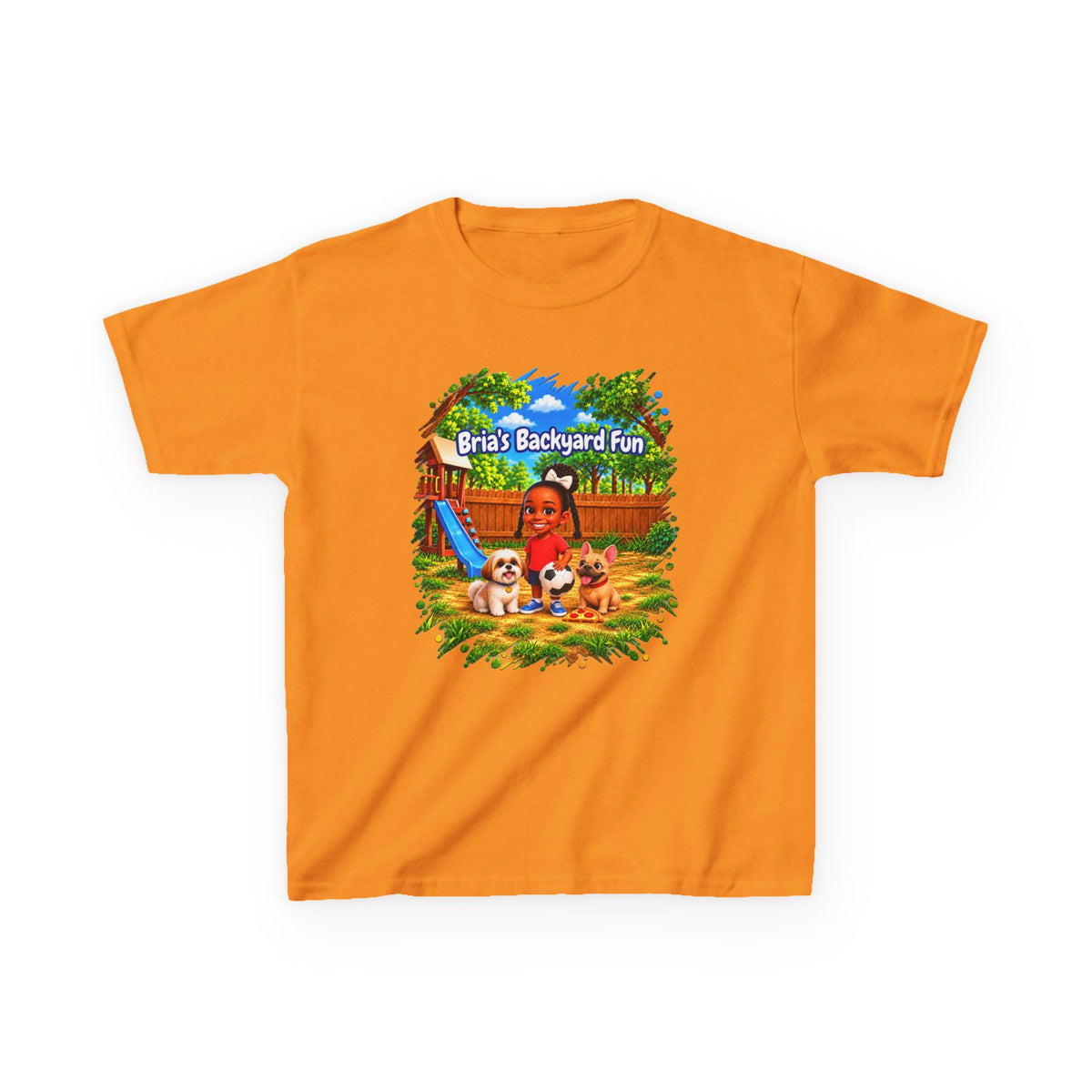 Bria’s Backyard Fun Kids T-Shirt