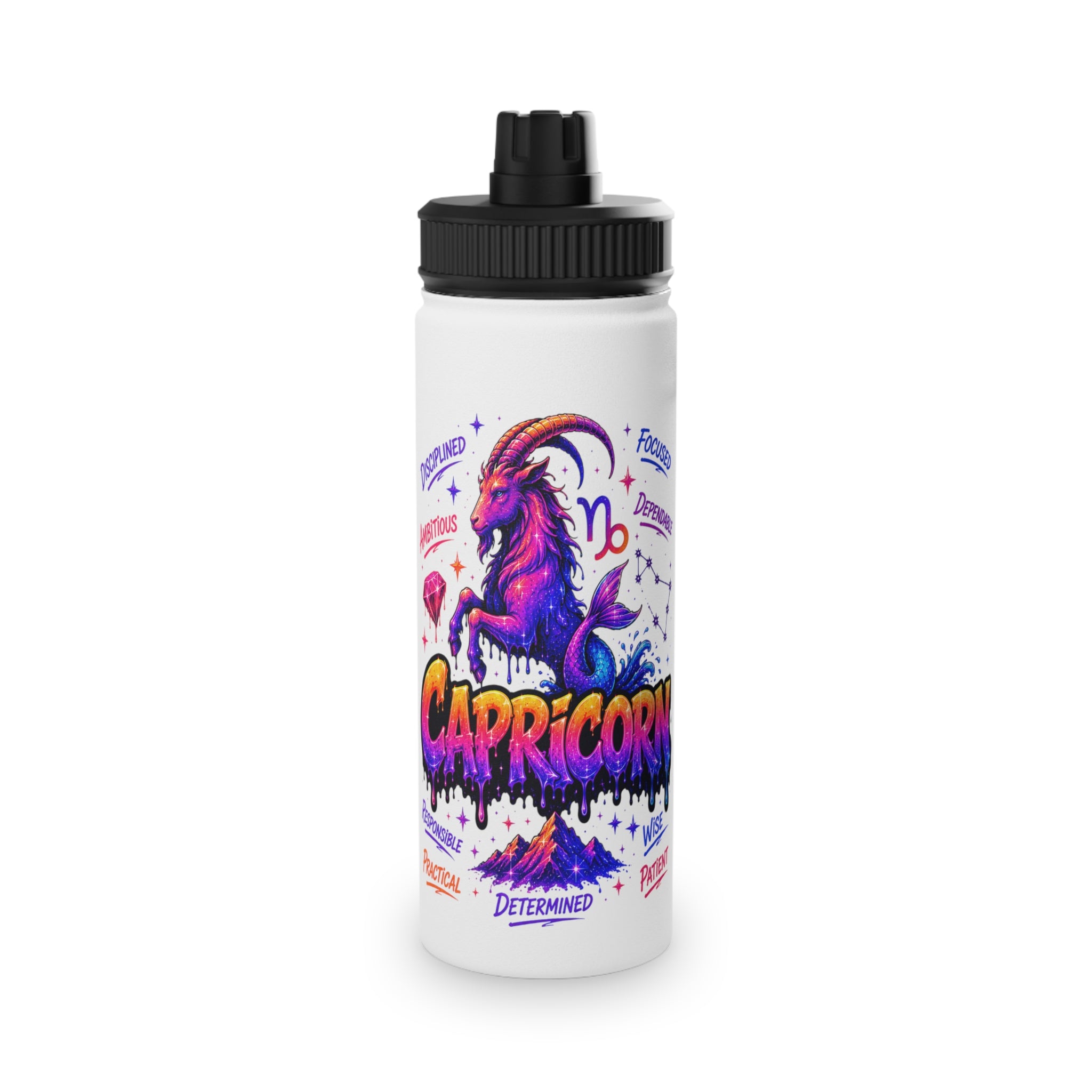 Stainless Steel Water Bottle, Sports Lid
