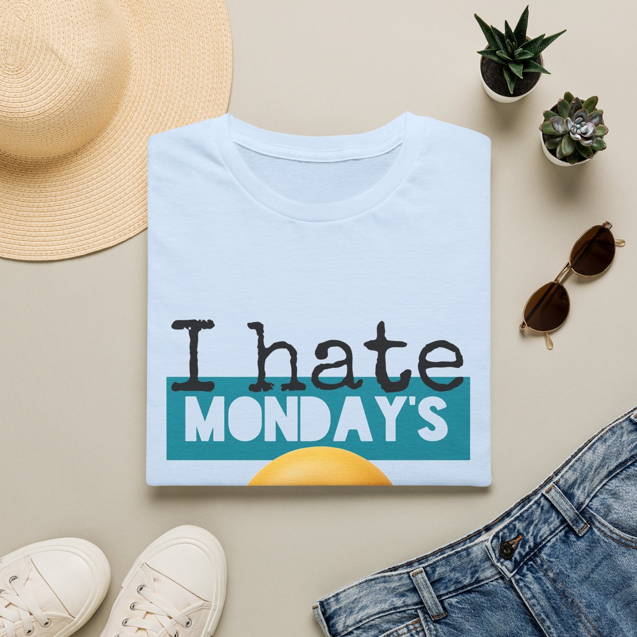 I Hate Mondays Unisex Graphic T-Shirt