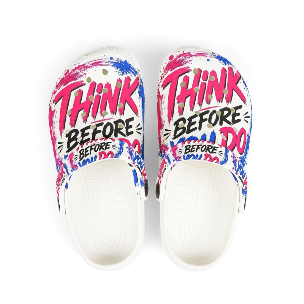 Think Before You Do Kid’s Clogs