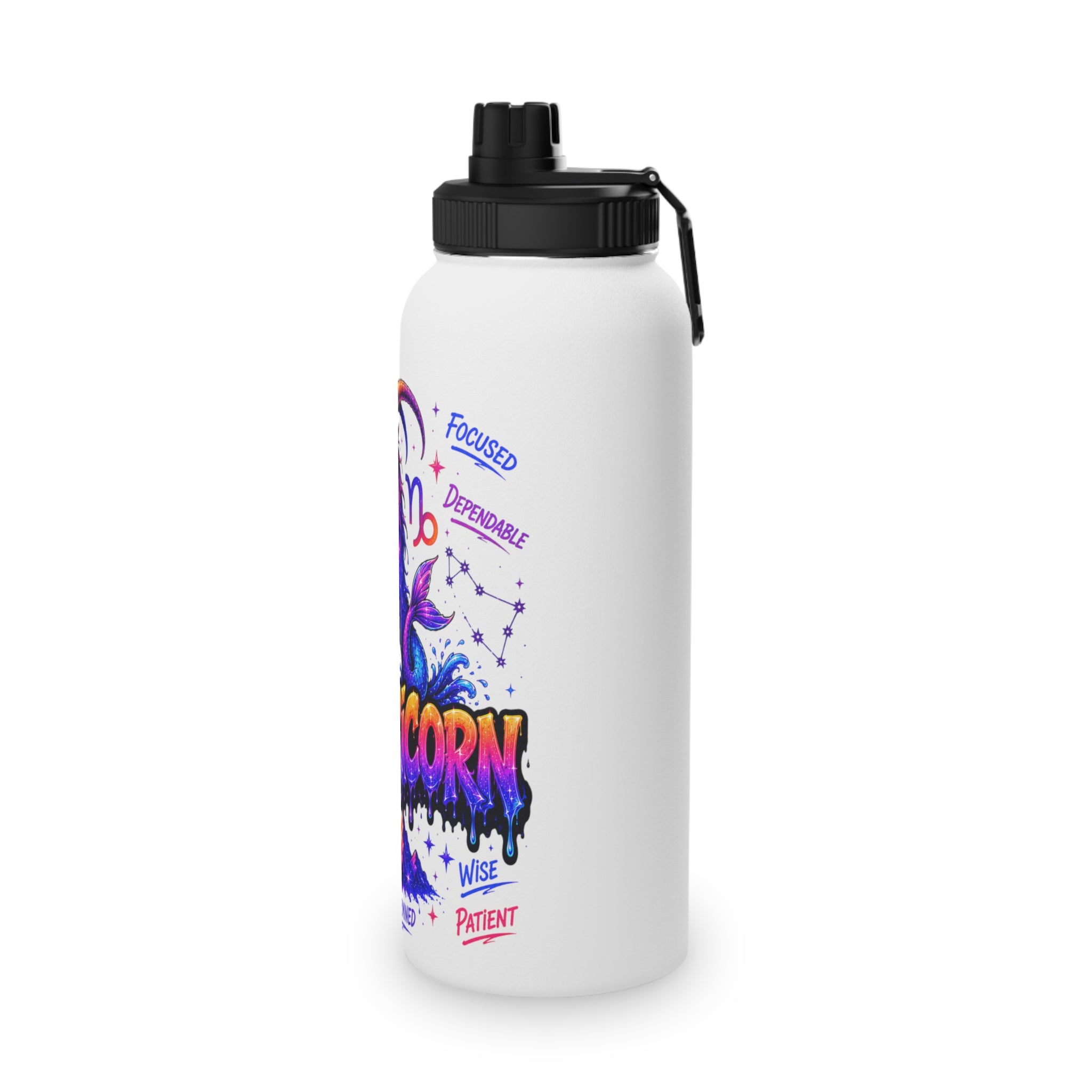 Stainless Steel Water Bottle, Sports Lid