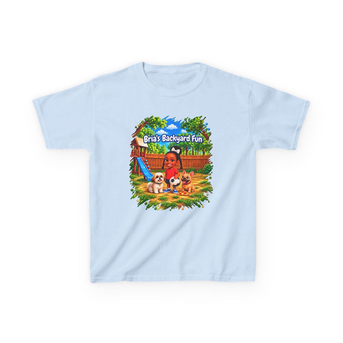 Bria’s Backyard Fun Kids T-Shirt