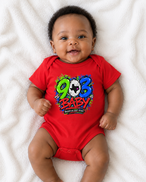 903 Baby – Raised in East Texas Infant Bodysuit