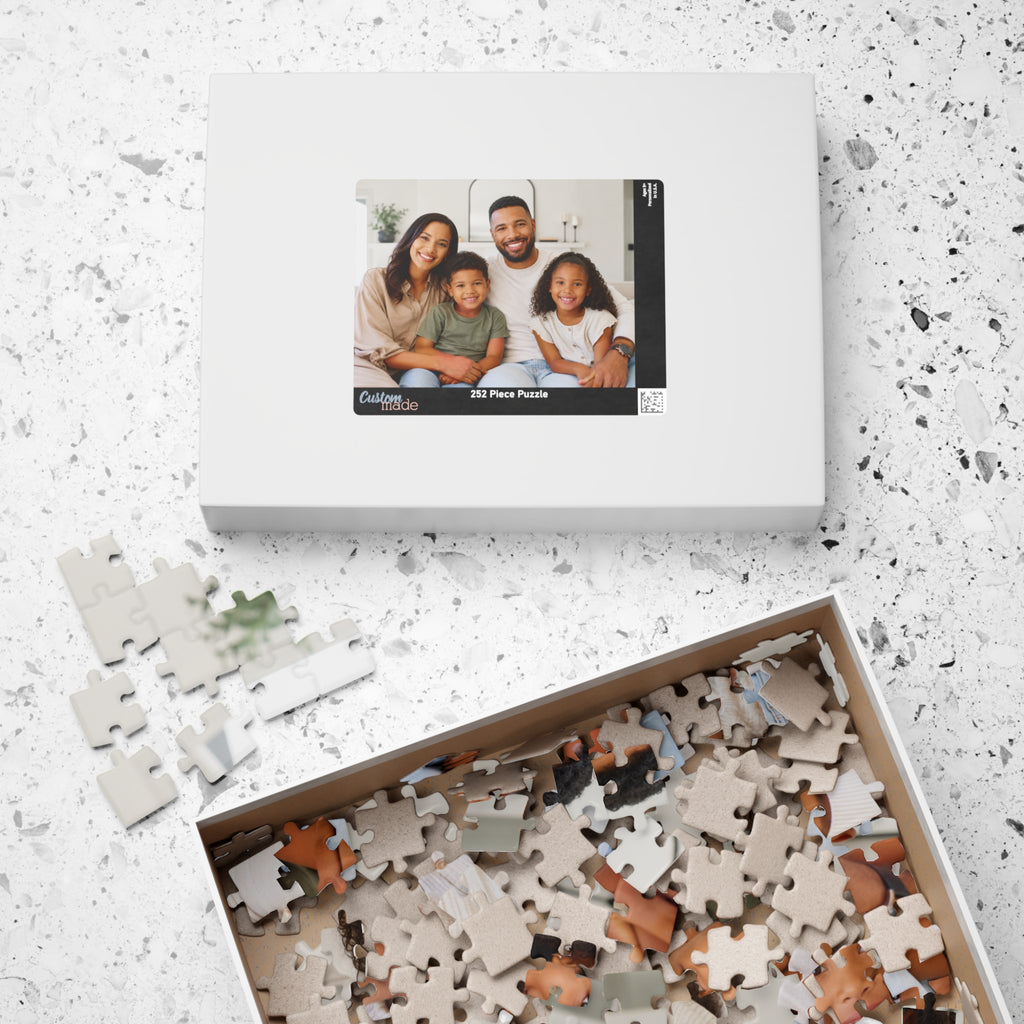Personalized Photo Puzzle – 110, 252, 520 or 1014 Pieces