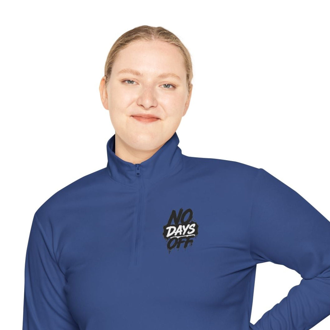 No Days Off Unisex Quarter-Zip Pullover