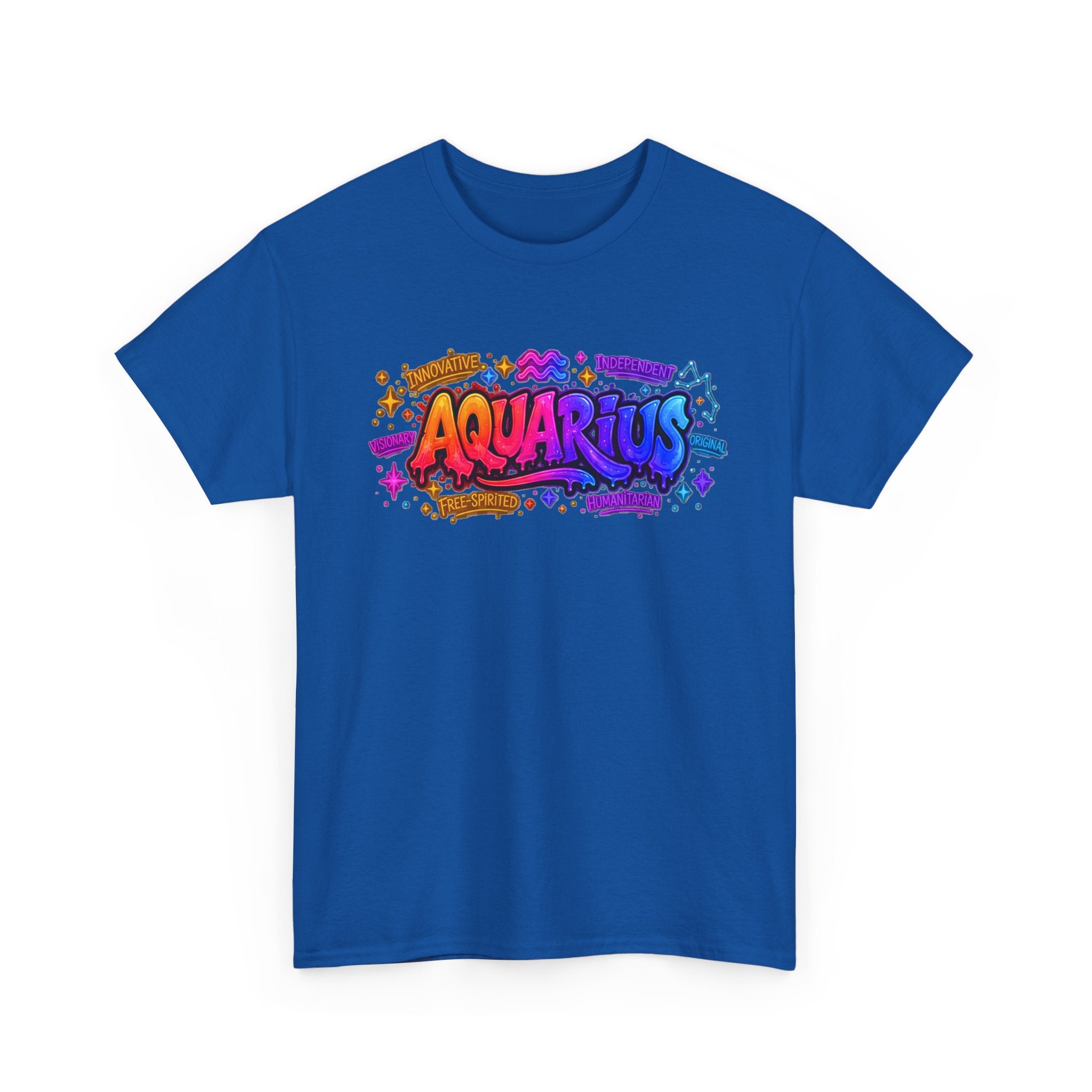 Aquarius Unisex Heavy Cotton Tee
