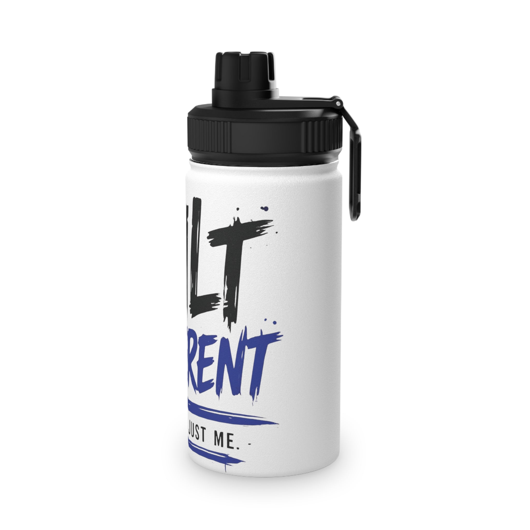 Built Different Stainless Steel Water Bottle, Sports Lid