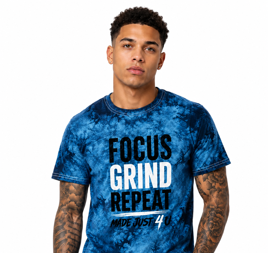 Focus, Grind, Repeat Unisex T-Shirt