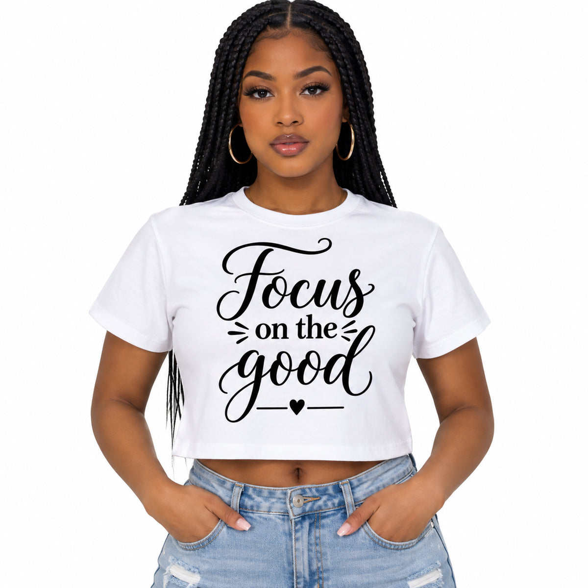 Focus on the Good Women’s Baby Tee