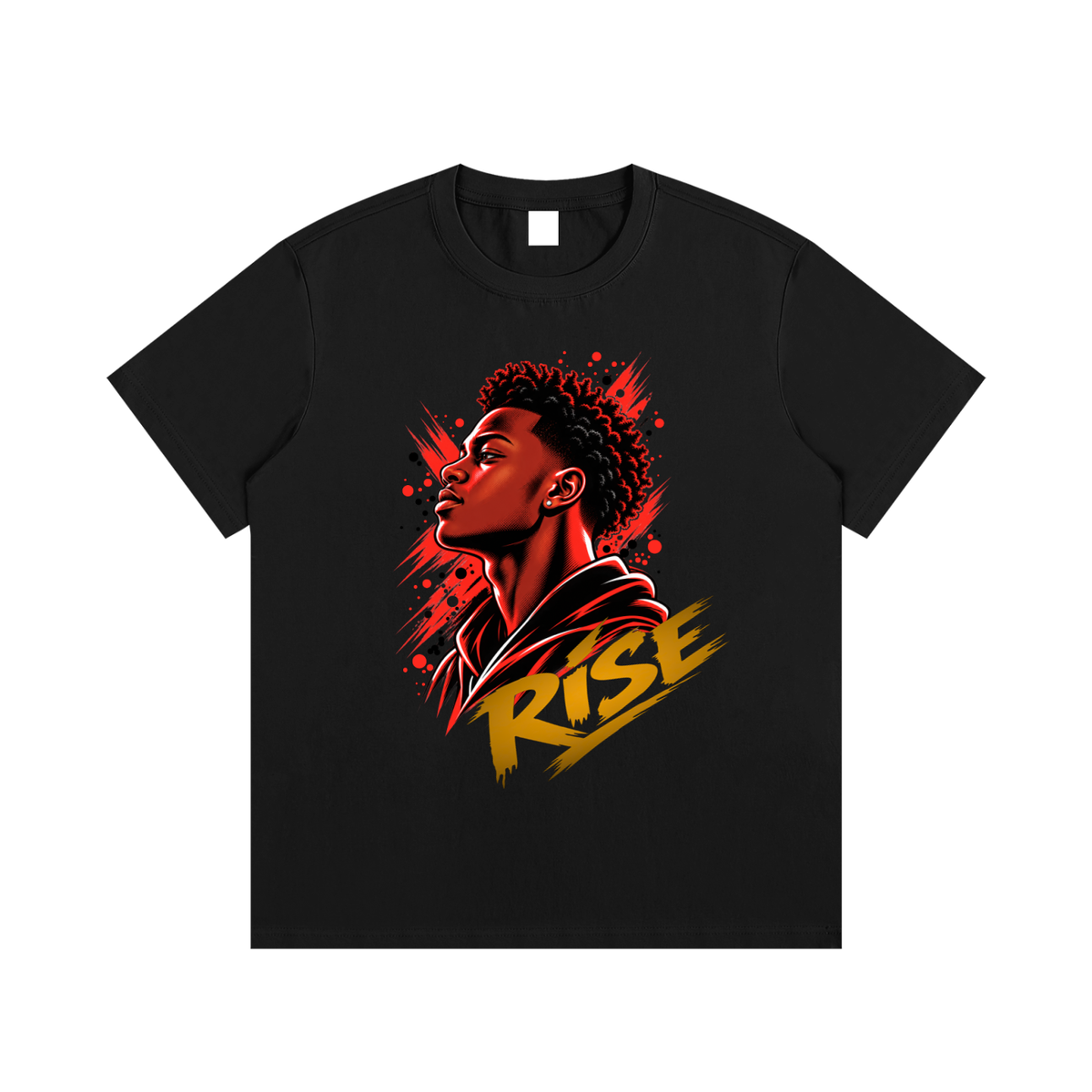 RISE Graphic Essential Unisex Cotton T-Shirt