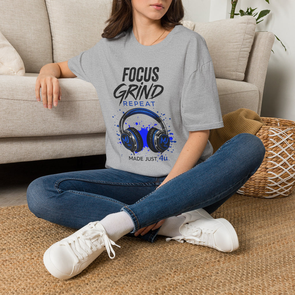 Focus Grind Repeat Unisex T-Shirt