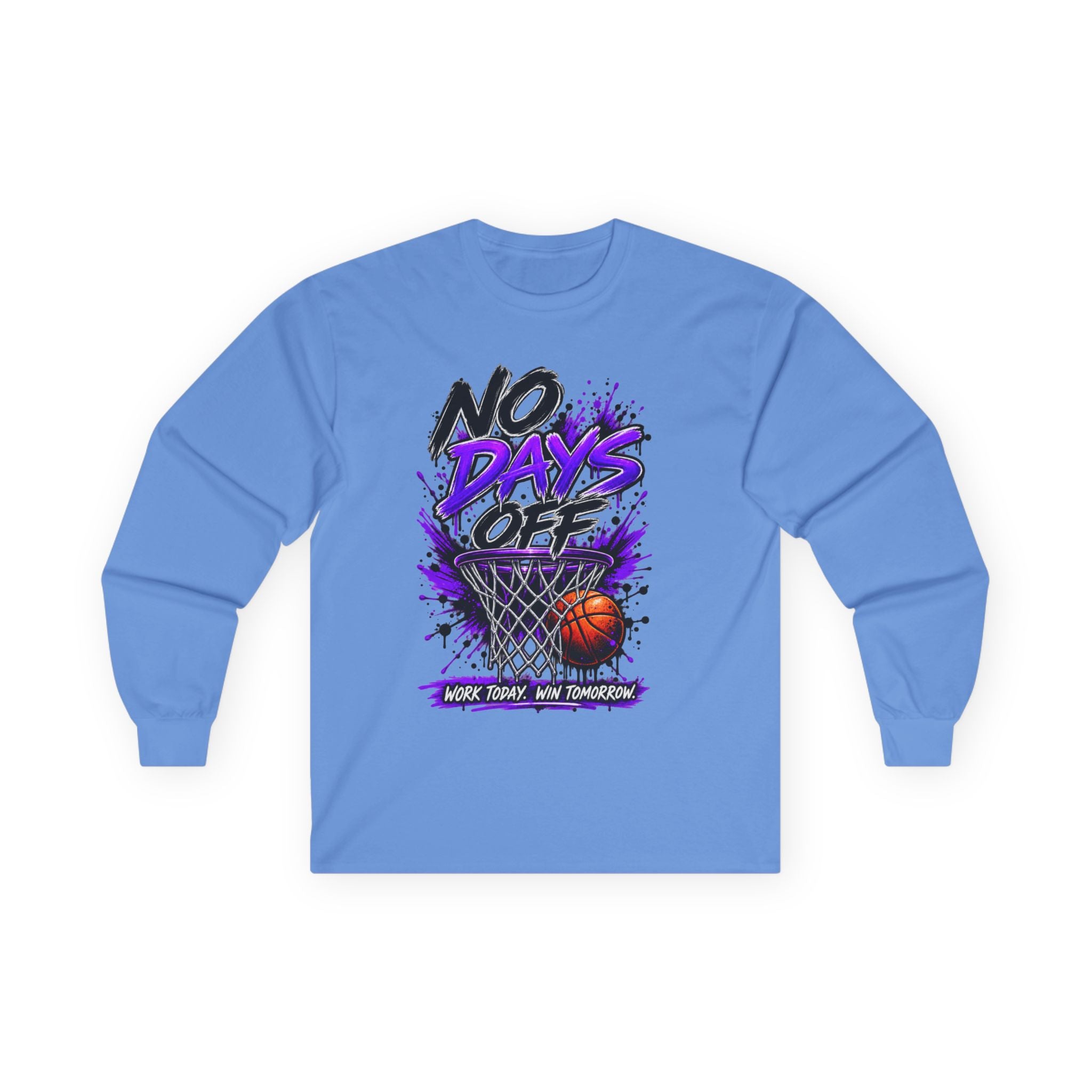 No Days Off Cotton Long Sleeve Tee