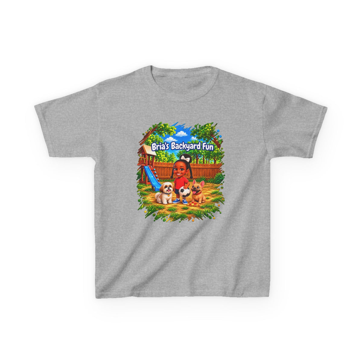 Bria’s Backyard Fun Kids T-Shirt