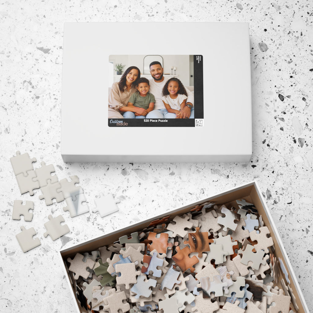 Personalized Photo Puzzle – 110, 252, 520 or 1014 Pieces