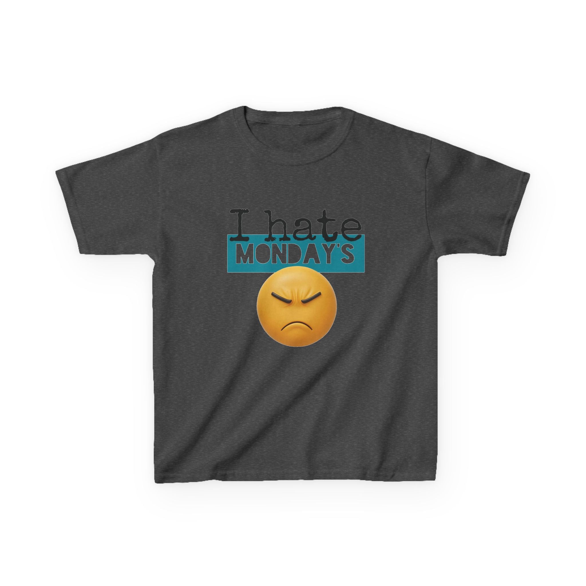 I Hate Mondays Kids Heavy Cotton T-Shirt