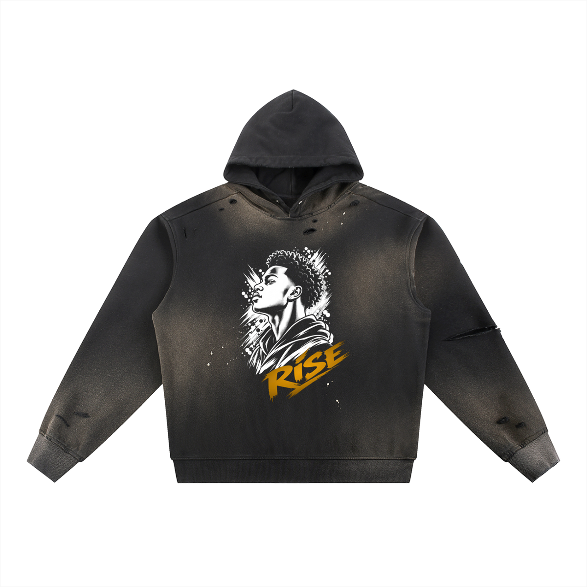 RISE Heavyweight Vintage Washed Oversized Hoodie