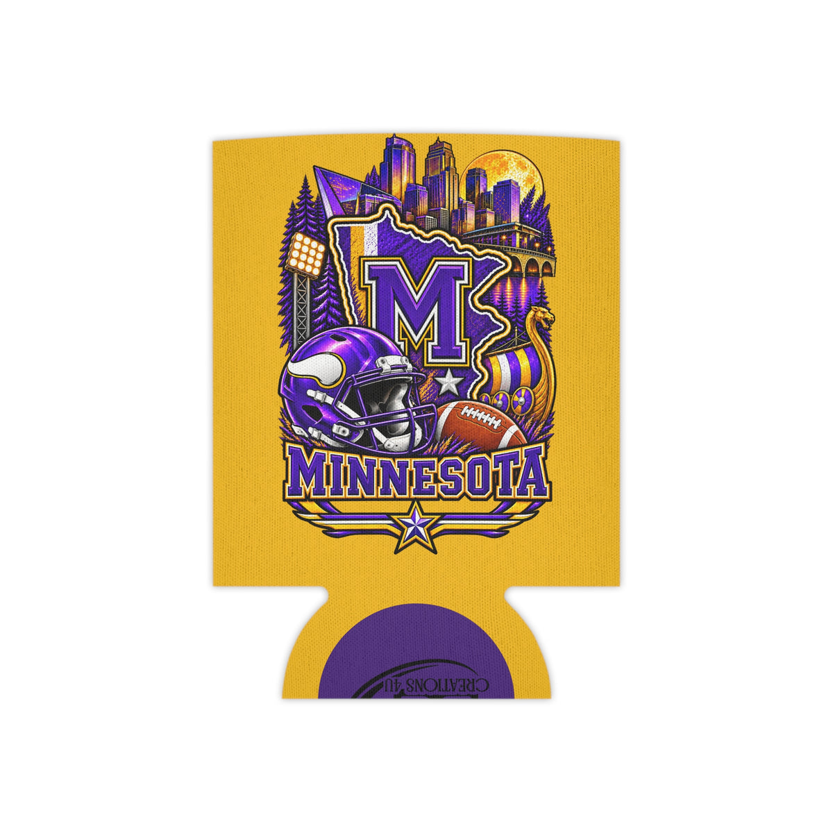 Minnesota Football Can Cooler Sleeve