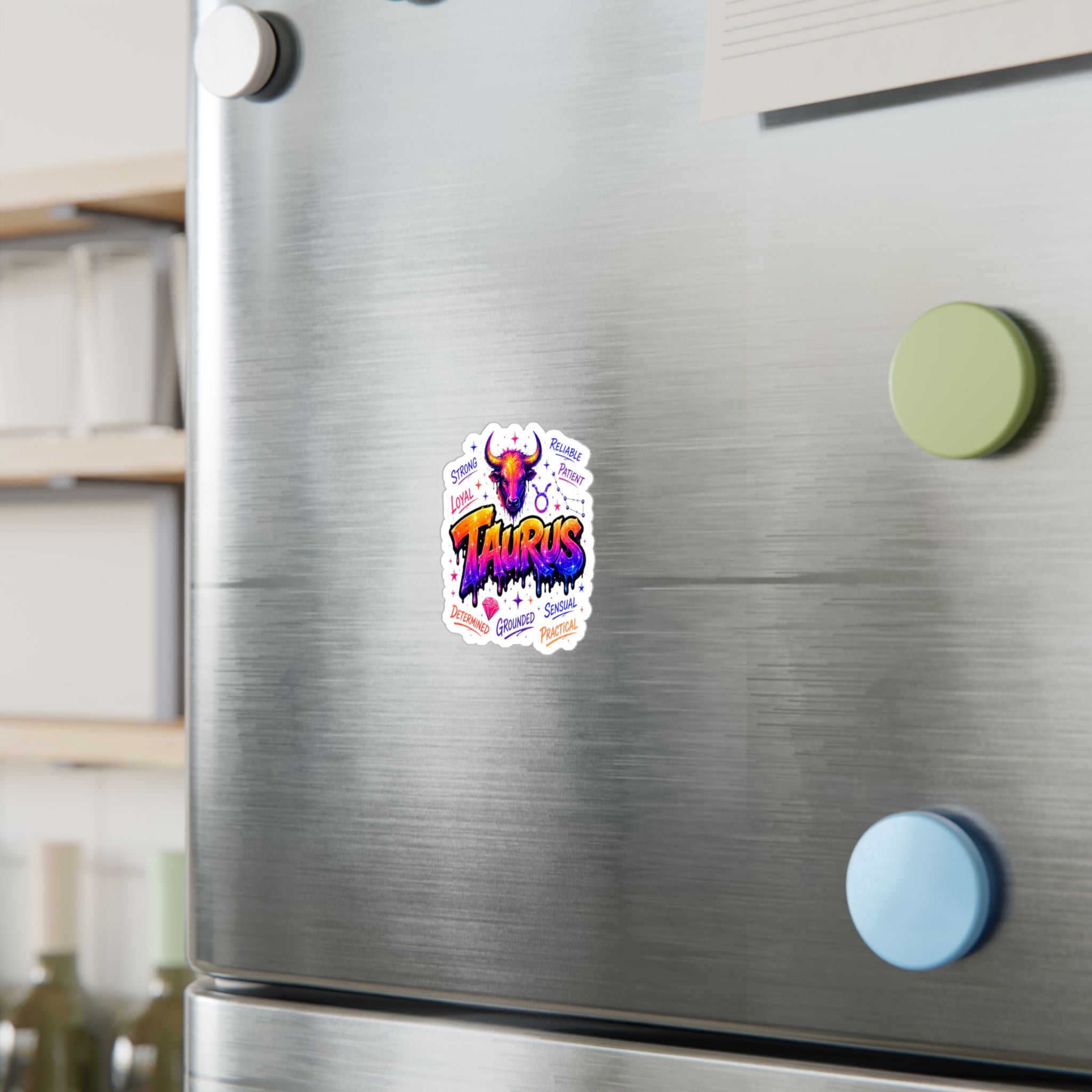 Taurus Zodiac Kiss-Cut Vinyl Decals