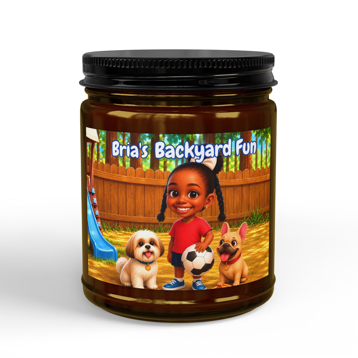 Bria’s Backyard Fun Soy Candle –4 oz & 9 oz