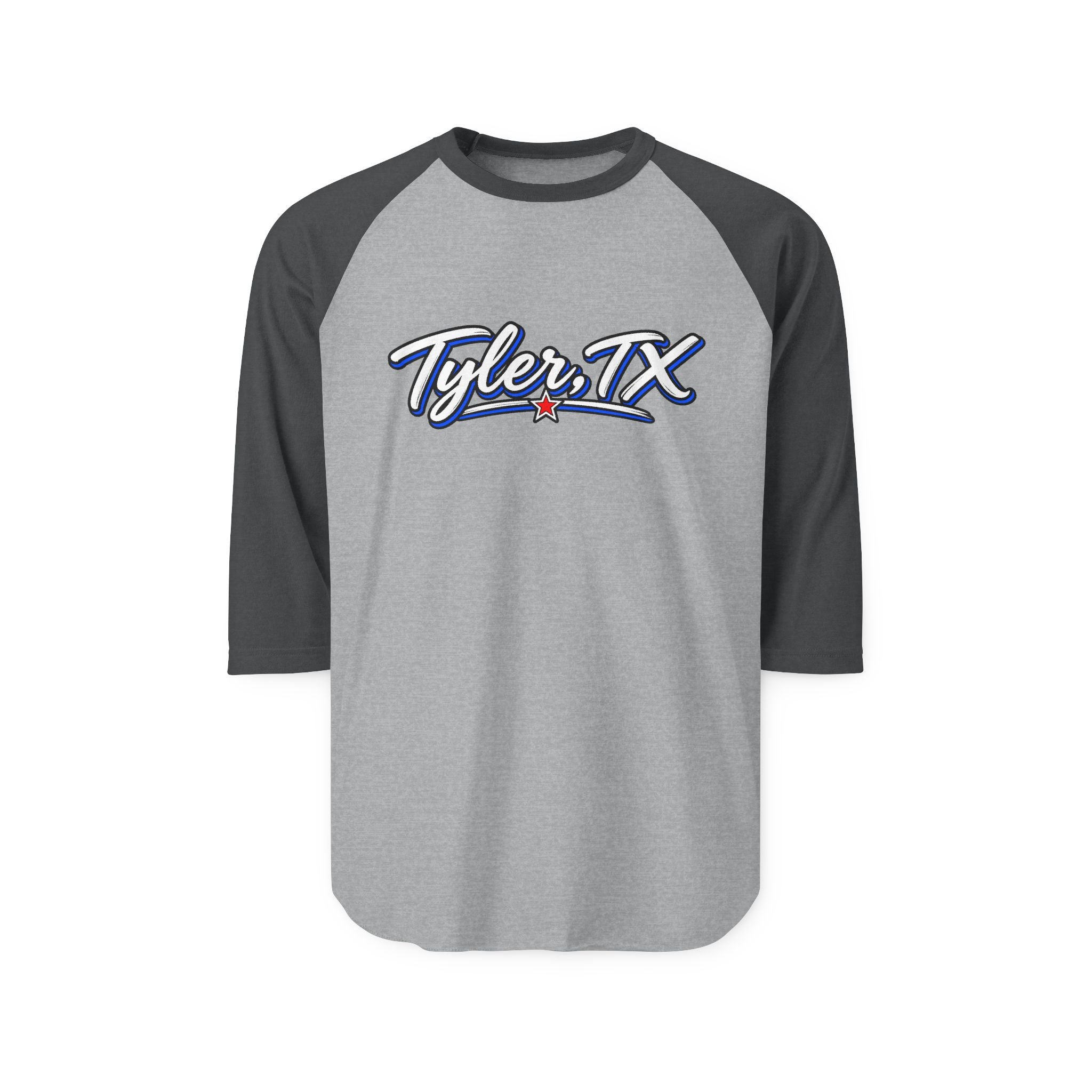 Tyler Unisex Three-Quarter Sleeve Raglan Shirt