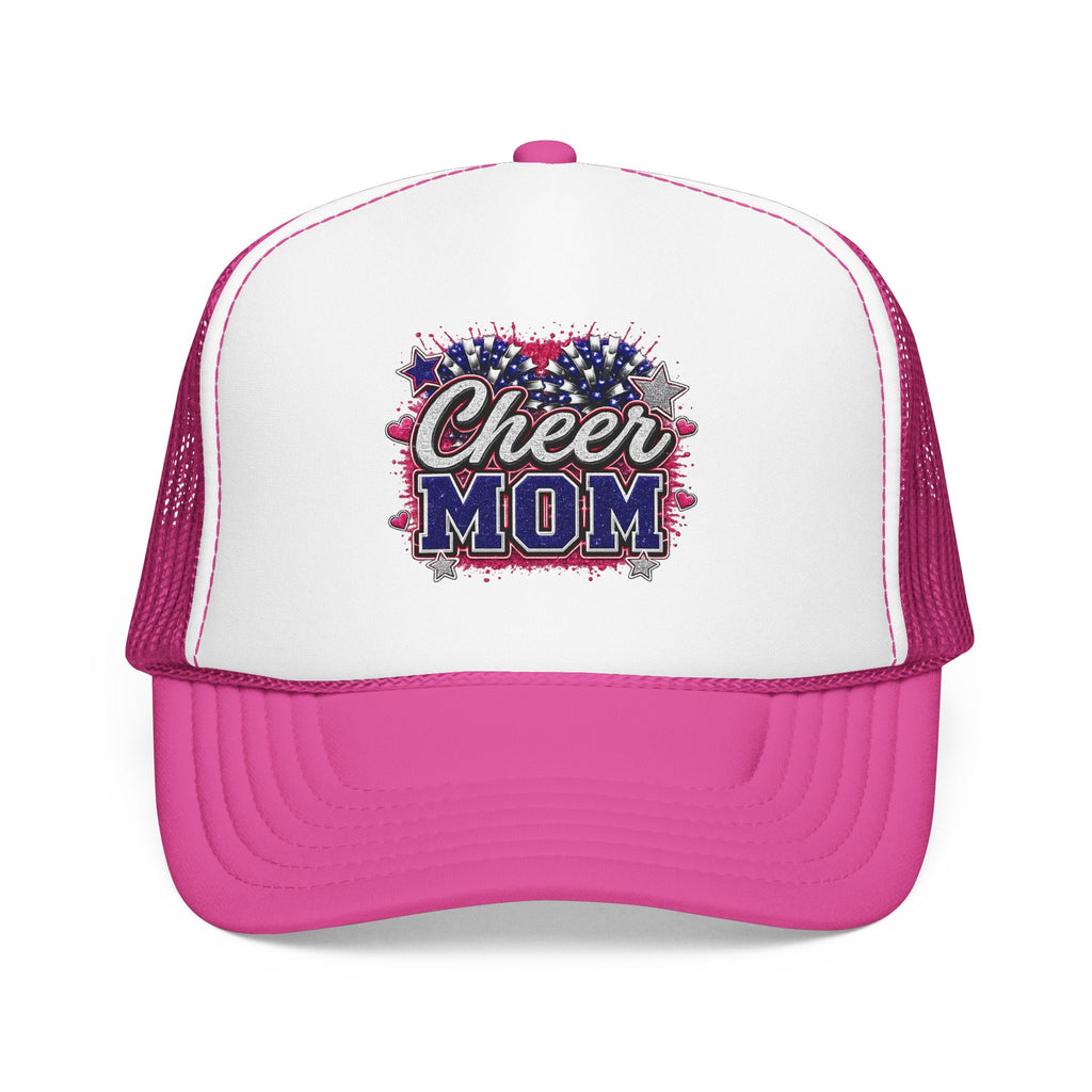 Cheer Mom Trucker Hat Foam  Cap