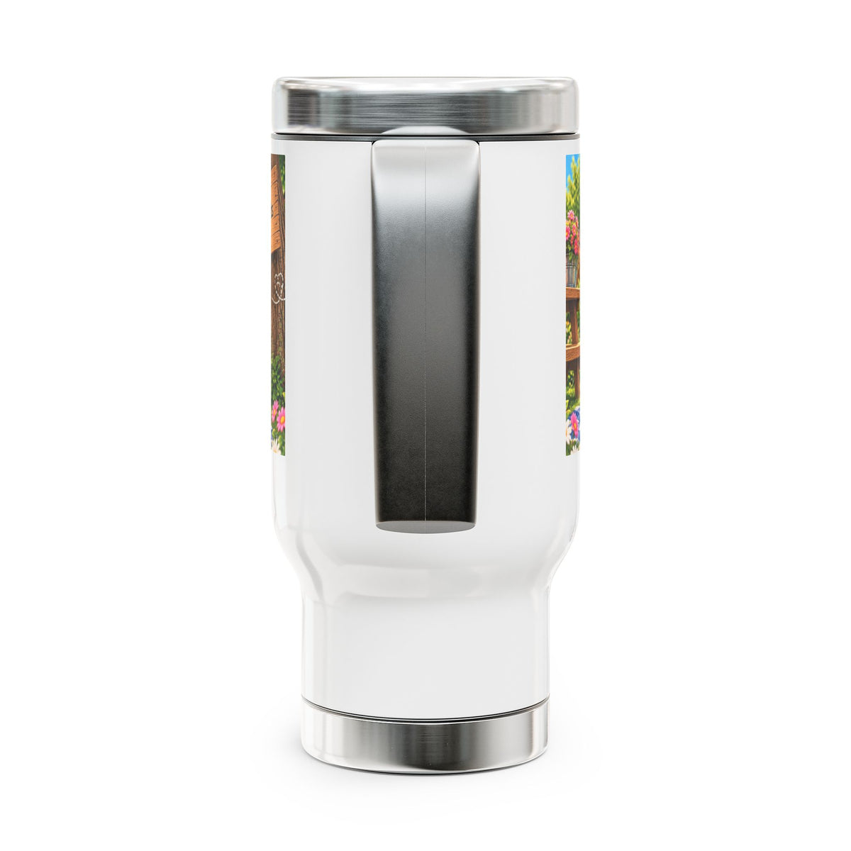 Bria’s Backyard Fun 14oz Stainless Steel Travel Mug
