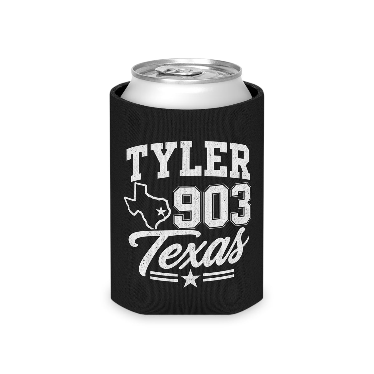 Tyler, Texas  Black Can Cooler
