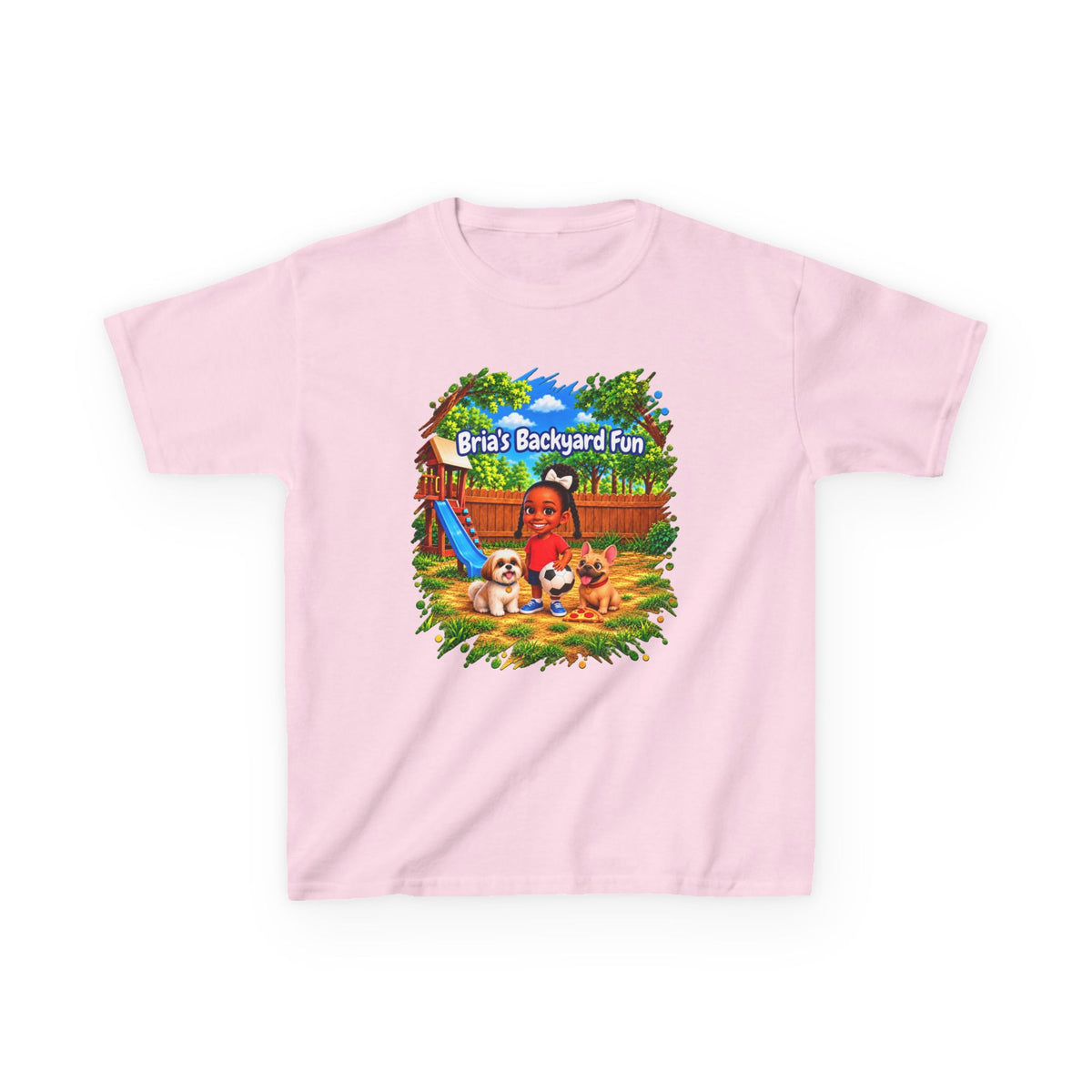 Bria’s Backyard Fun Kids T-Shirt