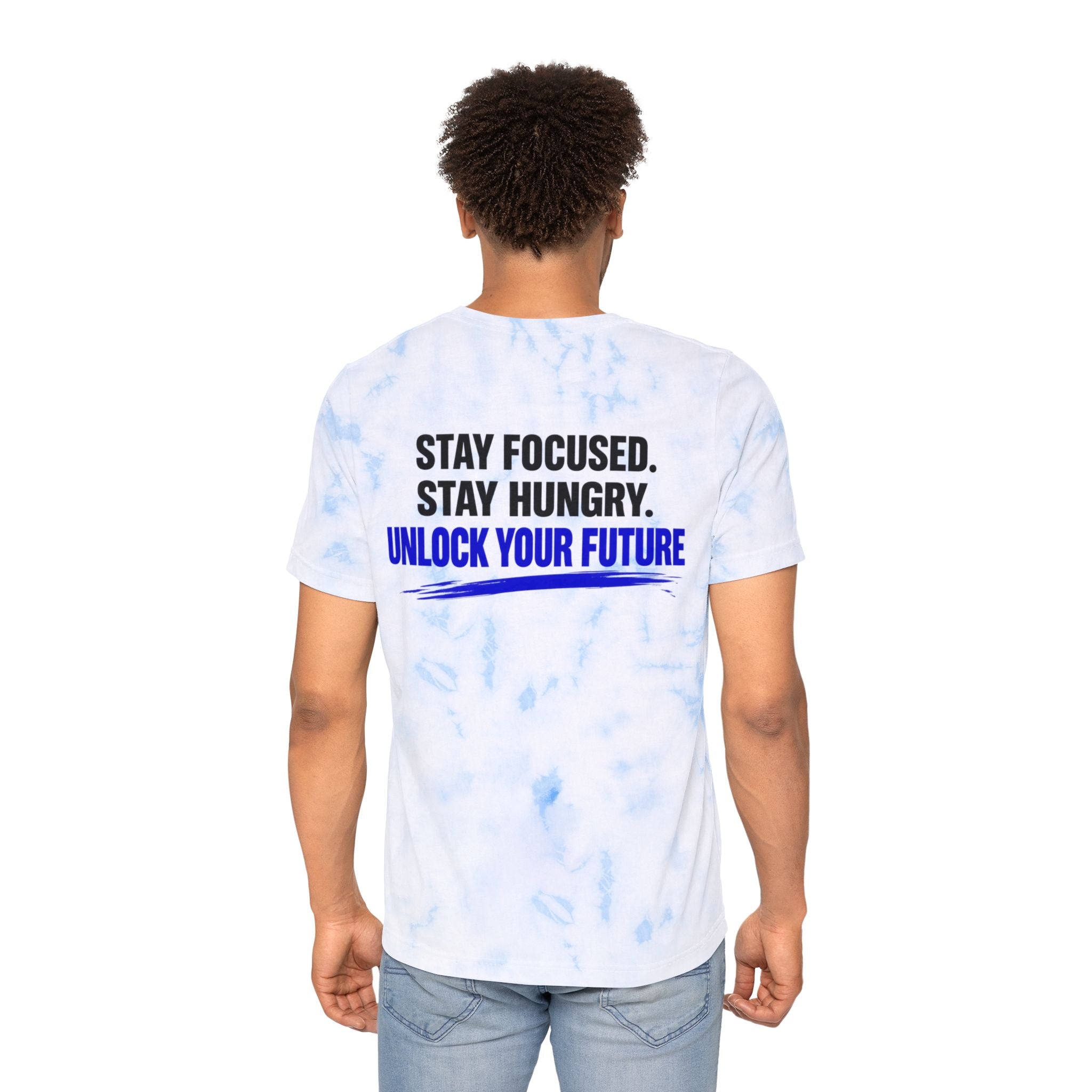 Success Is the Key
 Fashion Tie-Dyed T-Shirt