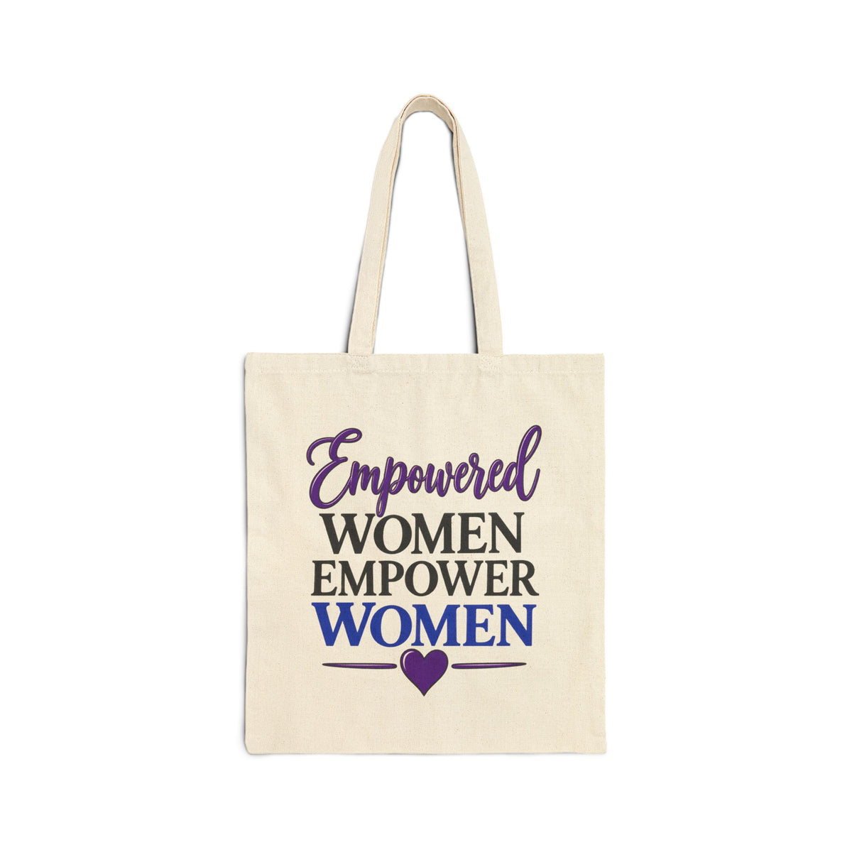 Empowered Woman Canvas Tote Bag