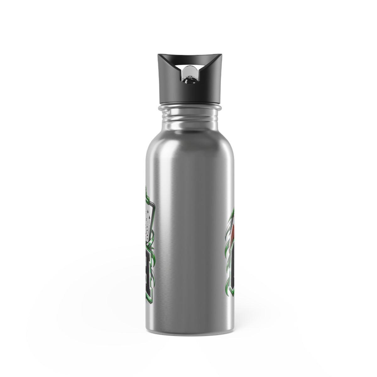 Coach 20 oz Stainless Steel Straw Bottle –Green