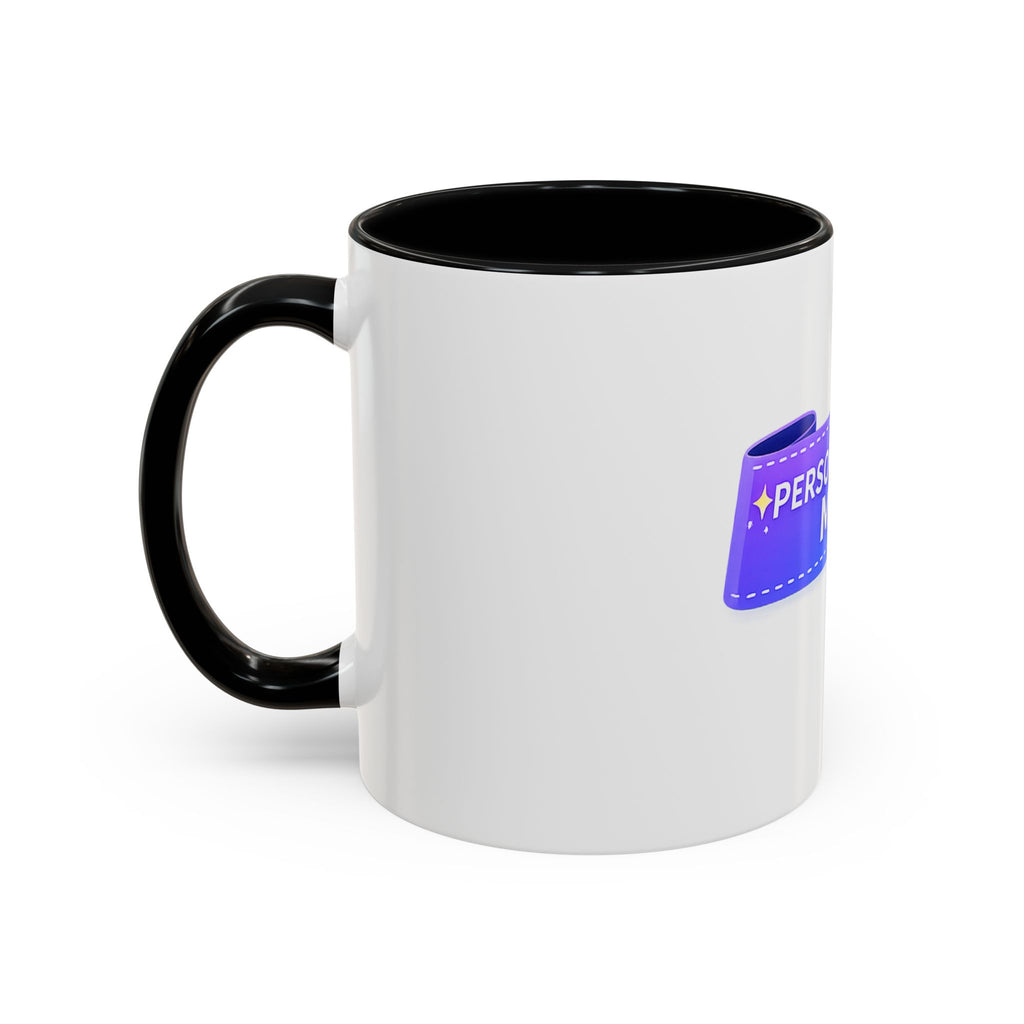Personalized Accent Coffee Mug — Customizable 11/15oz Gift Mug
