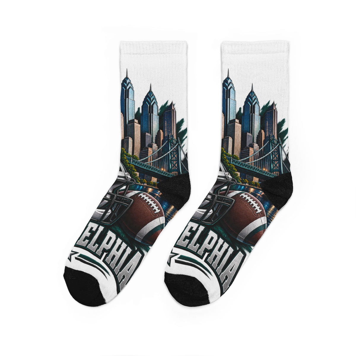 Philadelphia Unisex Padded Crew Socks