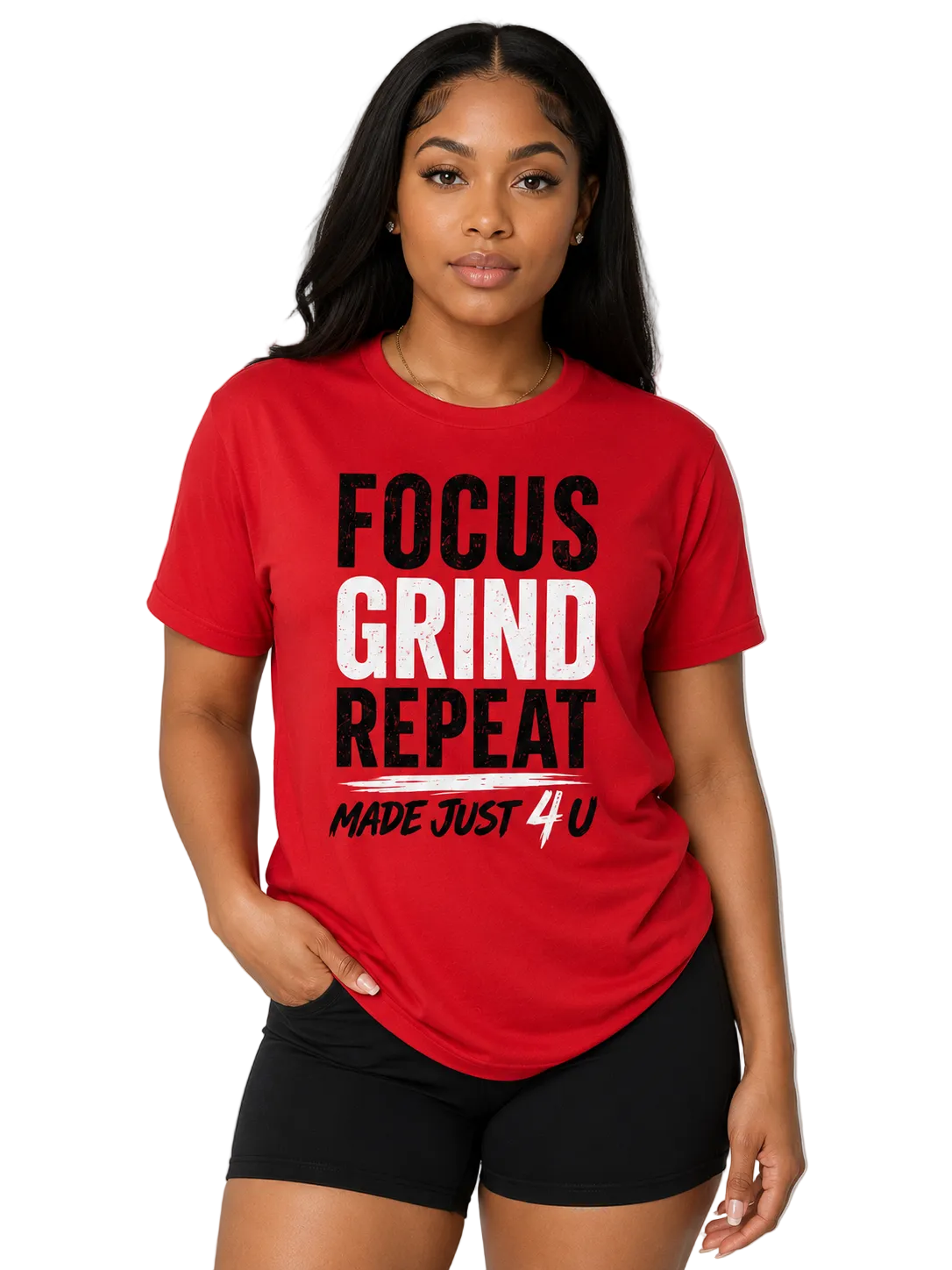 Focus Grind Repeat Unisex T-Shirt