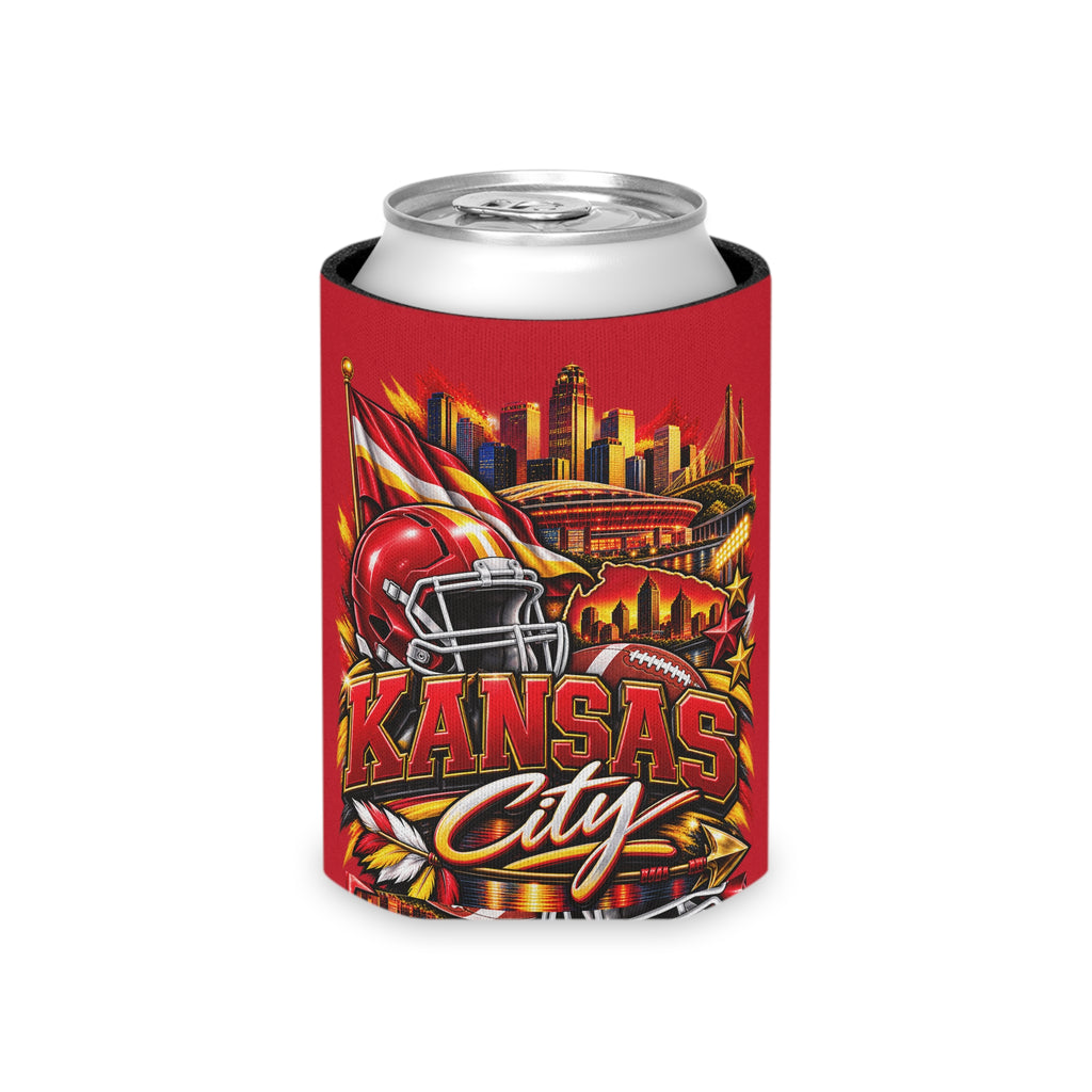 Kansas City Football Can Cooler Sleeve