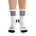 Unisex Stay Focused Poly Socks