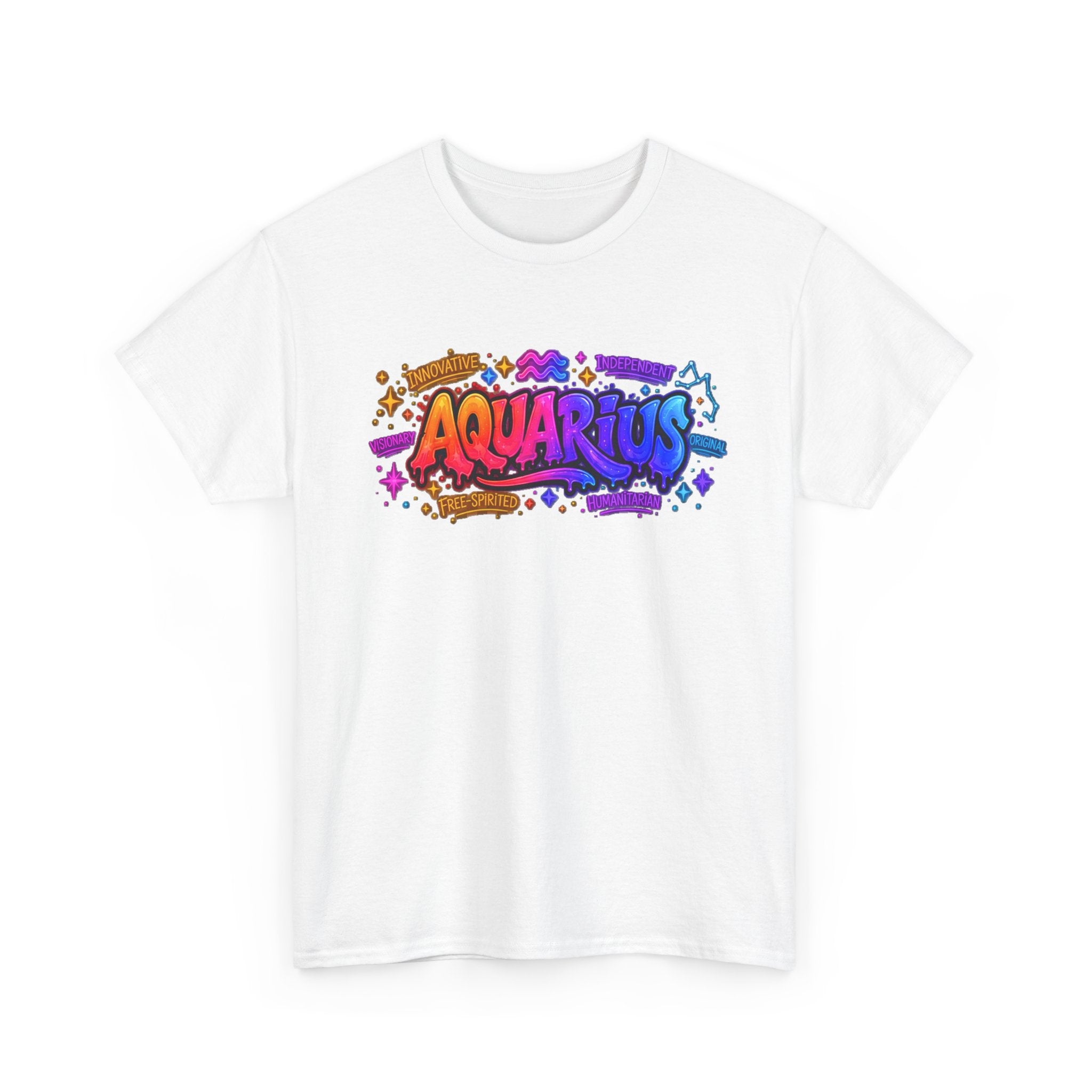 Aquarius Unisex Heavy Cotton Tee