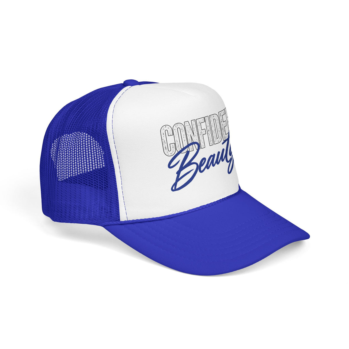 Confident Beauty Foam Trucker Mesh Cap