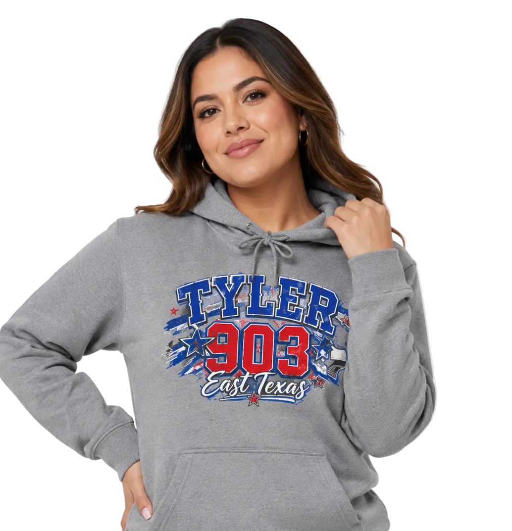 Tyler 903 East Texas Unisex Heavyweight Hoodie