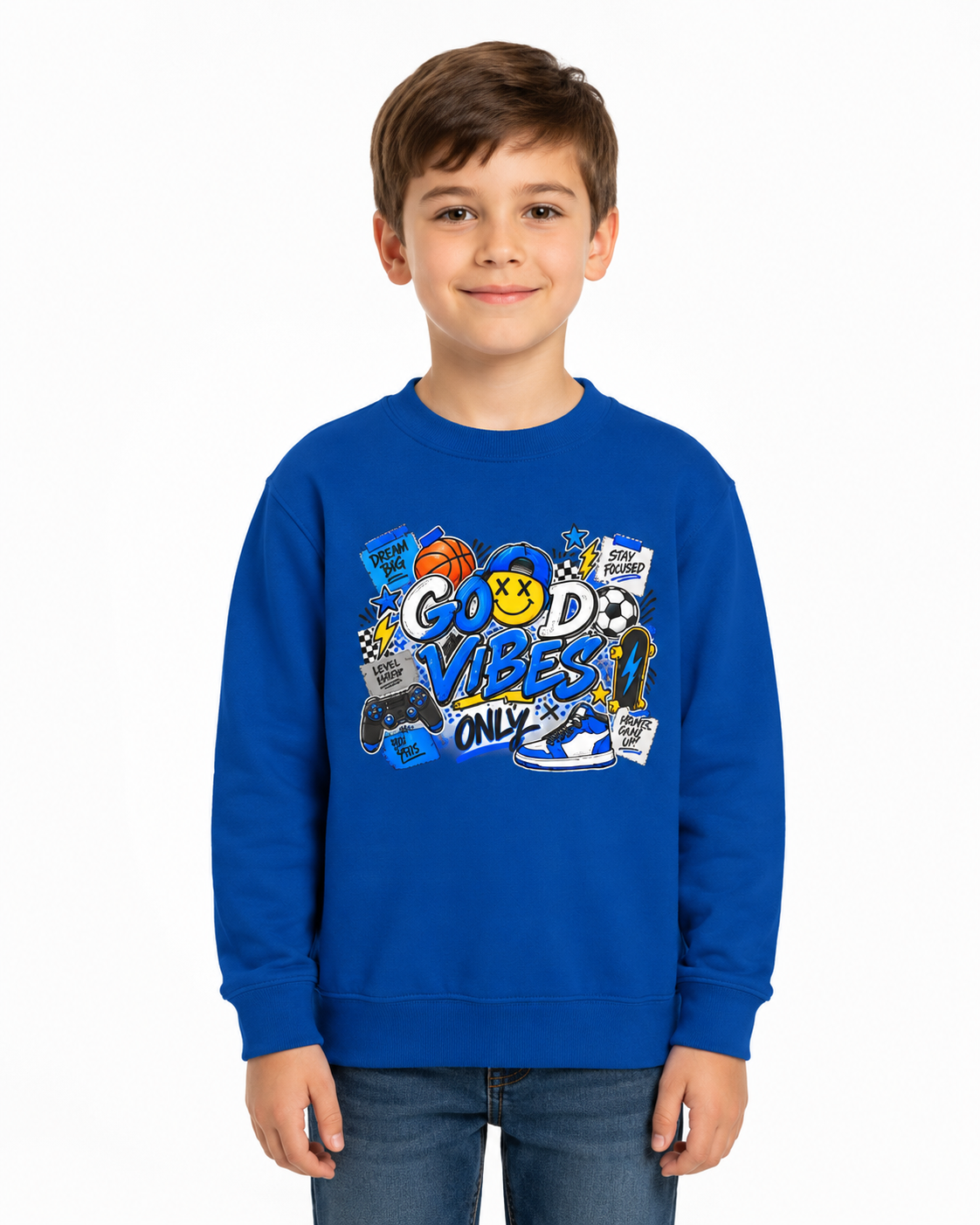 Good Vibes Crewneck Sweatshirt