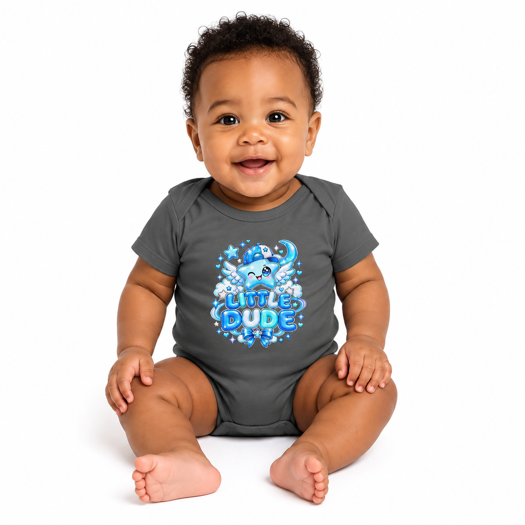 Little Dude Jersey Bodysuit