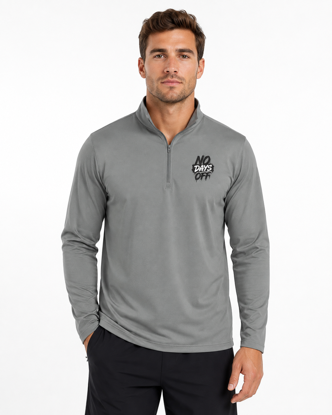 No Days Off Unisex Quarter-Zip Pullover