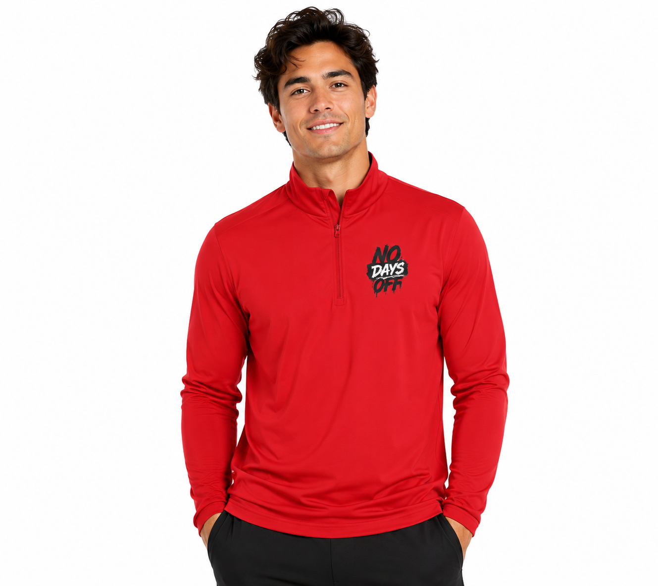 No Days Off Unisex Quarter-Zip Pullover
