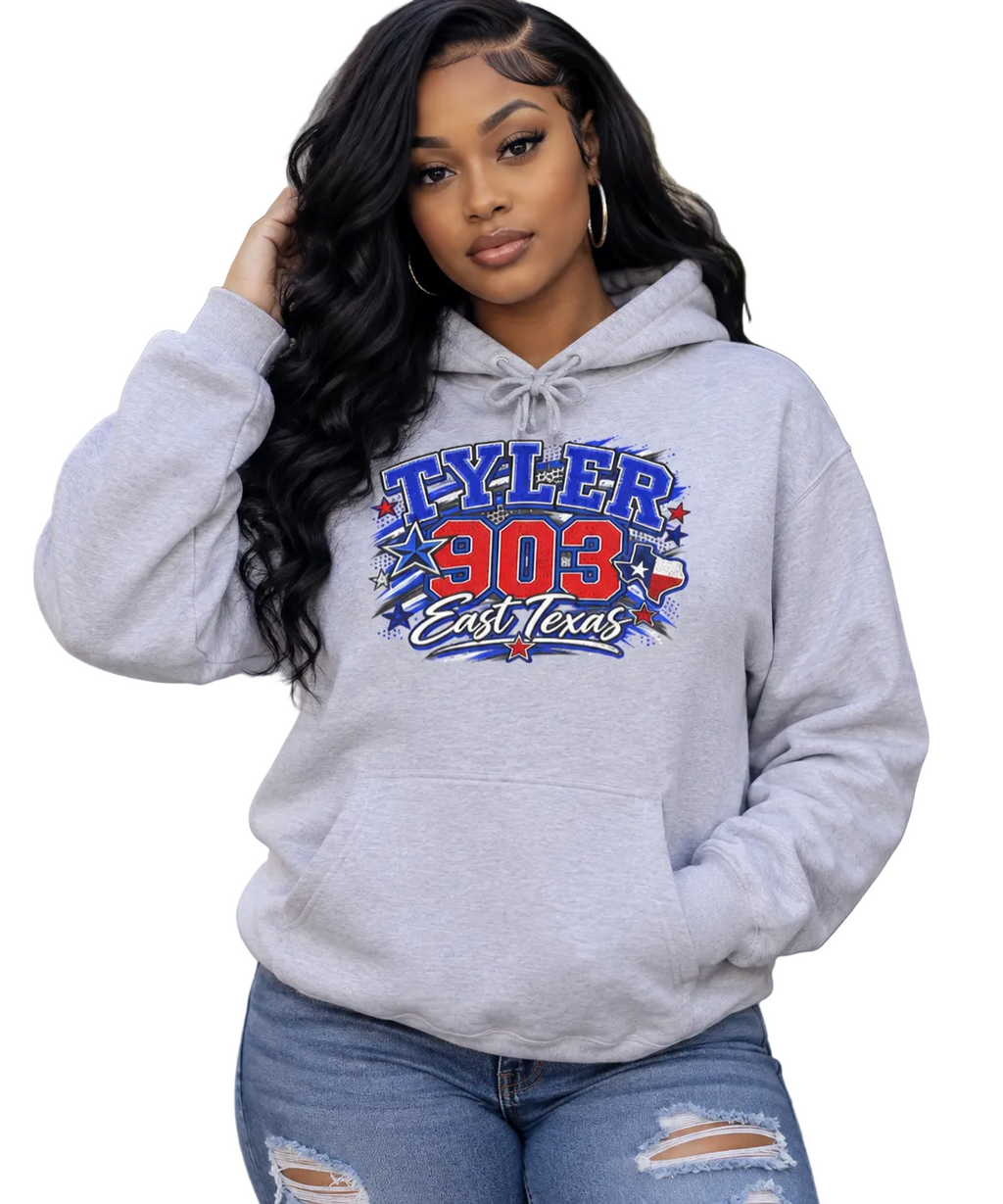 Tyler 903 East Texas Unisex Heavyweight Hoodie