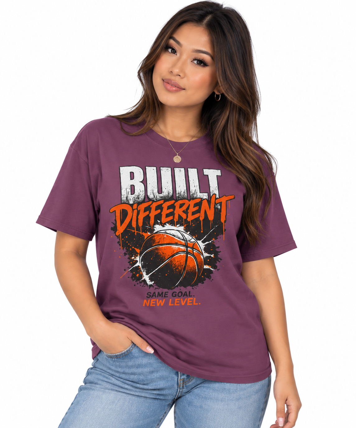 Built Different Basketball Adult T-Shirt