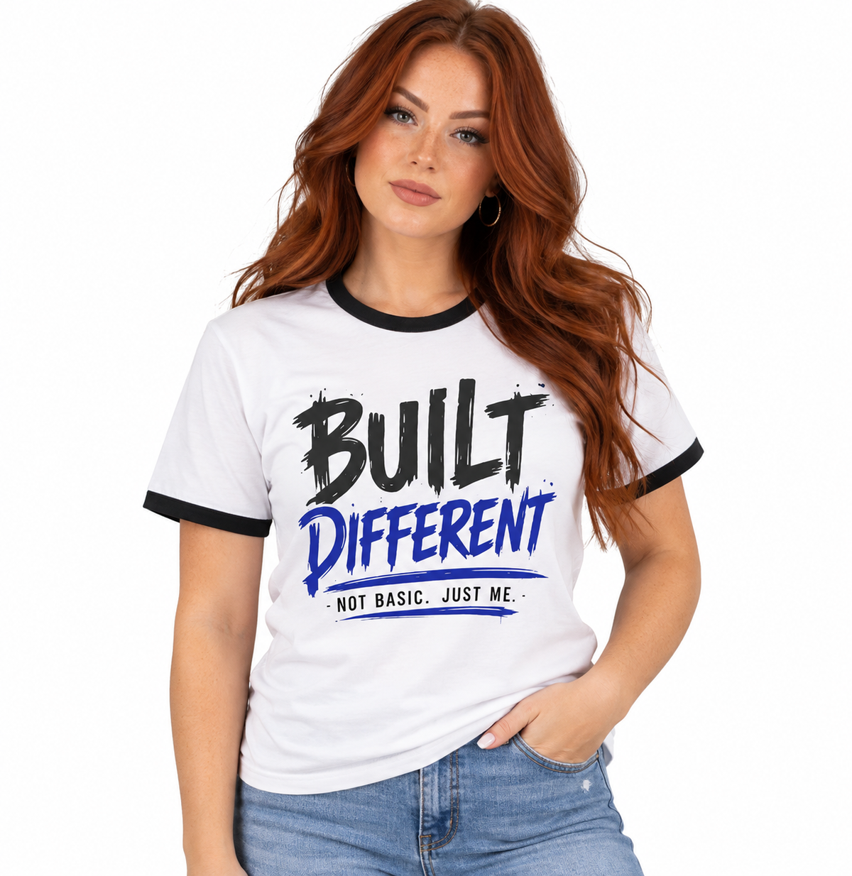 Built Different Unisex Ringer T-Shirt