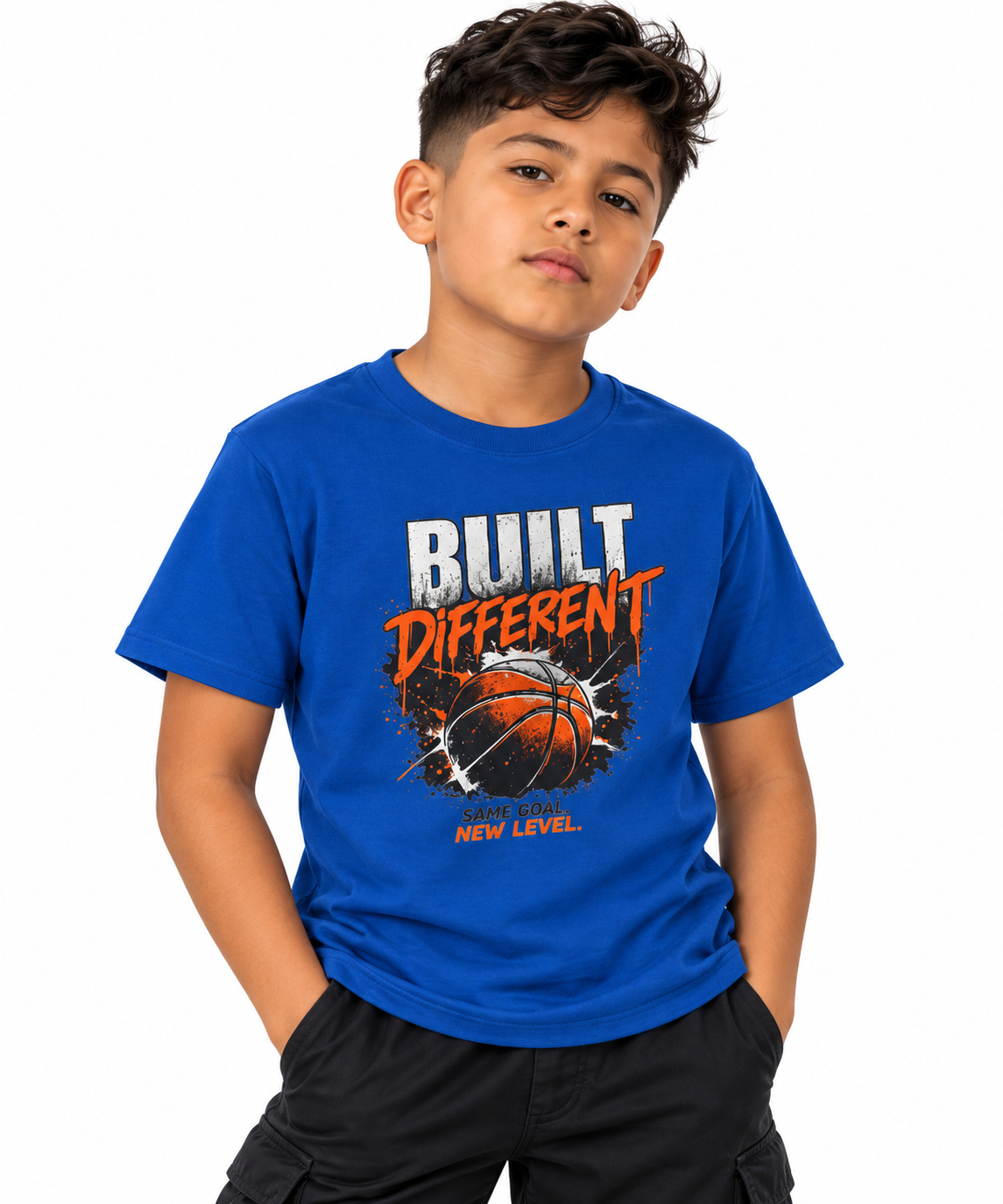 Built Different Kids Heavy Cotton T-Shirt